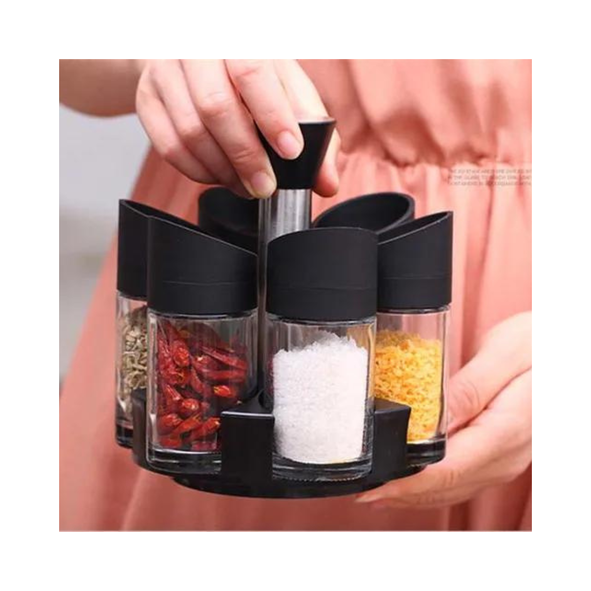 Juego de Especias Giratorios para Cocina