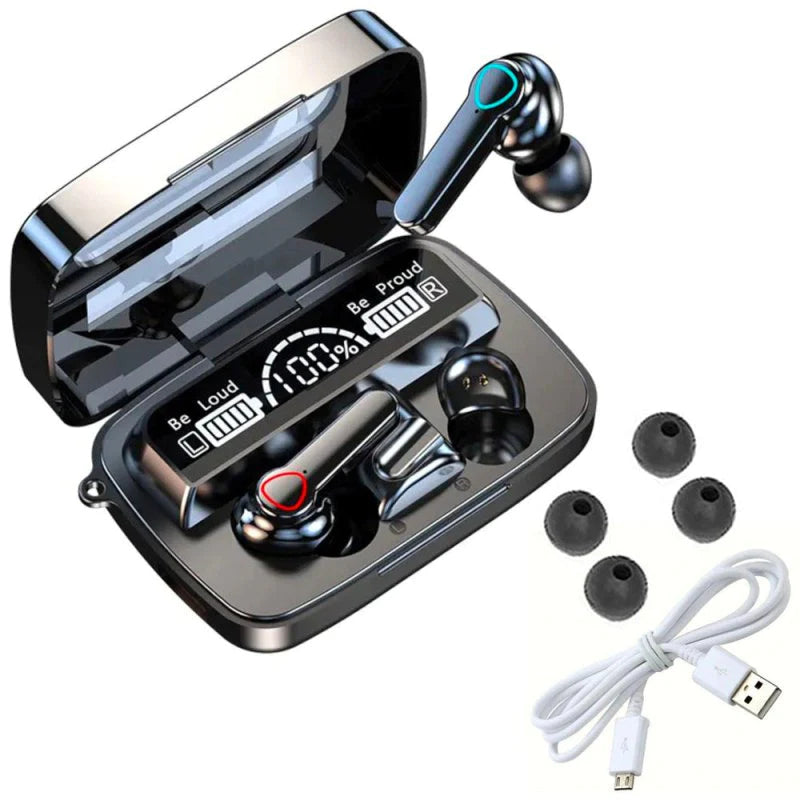 AUDIFONOS BLUETOOTH M19 LUZ LED